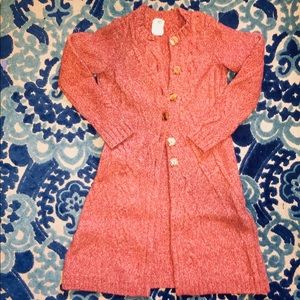 Beautiful chunky knit long sweater! XS